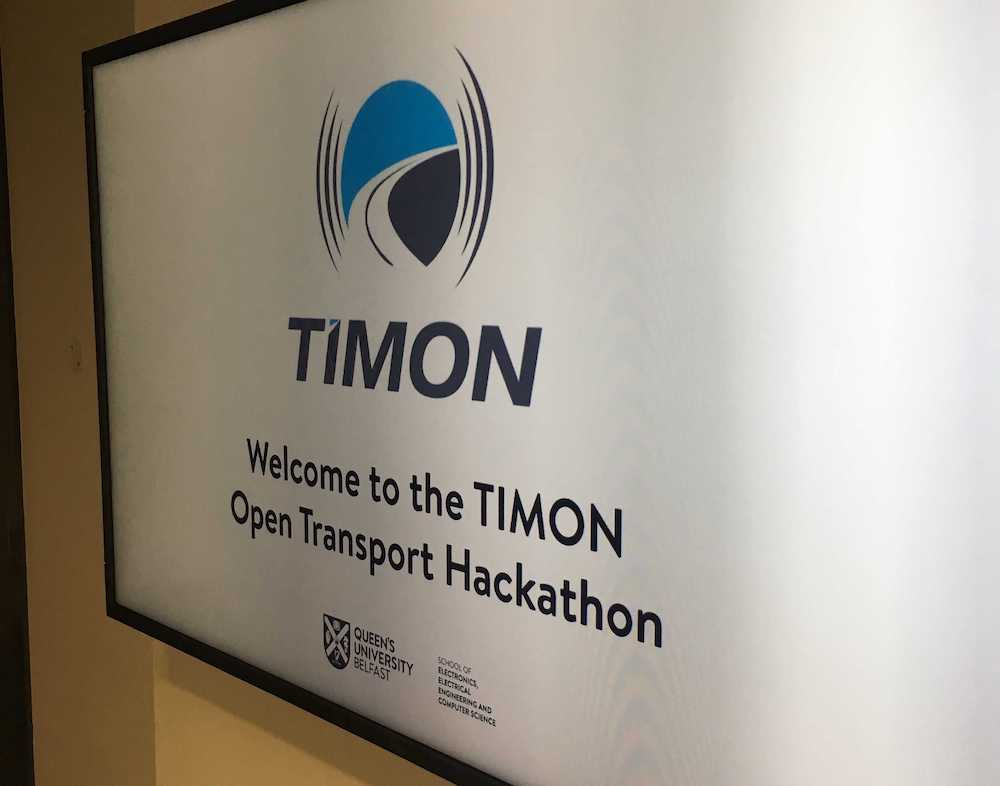 Timon Hackathon at Queens University Belfast